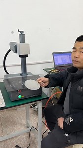 #Mini laser marking machine # Fiber laser engraving machine # Metal marking machine # Aluminum plate engraving machine#3M stickers Marking/Tesa Stickers Printing | Metal Marking Machine