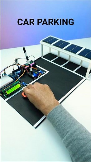 Car Parking System #arduino #arduinoproject #solarpanel #3dprinting #jlc3dp