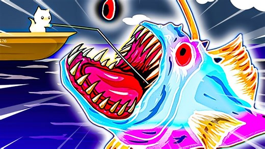I Caught the SECRET GHOST FISH in Cat Goes Fishing—Rare Catch