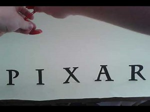 Pixar Animation Studios logo ( Homemade and Red Luxo Jr.)