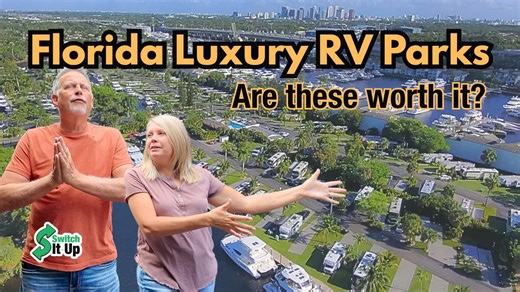 We stayed at 5 luxury RV resorts in Florida. Here’s what we found
