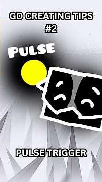 GD tips no.2 , pulse trigger tutorial #creatortips #geometrydash #funny #gaming #gd