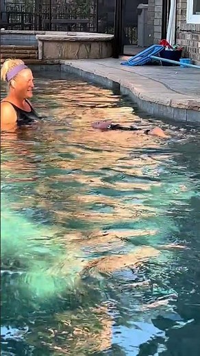 Heard of ISR? ISR life saving swim lessons for babies! ✨️ Momlife heart full ❣️ #momlifeheartfull