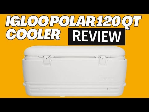 Igloo polar 120 QT cooler Review