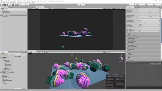 Unity VFX 粒子碰撞特效 刚体柔体特效 粒子慢消失 Shader Graph