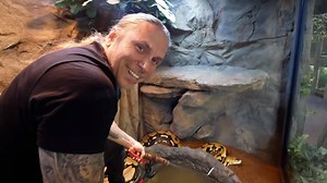848K views · 7.7K reactions | Lucy is not a happy snake right now! Cleaning my 20-foot snake's new enclosure is intense! New geckos at BHB! I'm trying to get some new animals for The Reptarium. #20footsnake #throwback | Brian Barczyk | Facebook