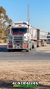 Two Mack Super-Liner grain trucks taking off at Port Adelaide. truck #mack | Australian Truck Action