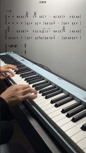 Portable Piano Perfection! ‘Lan Ting Xu’ on Terence Foldable Keyboard #terencepiano