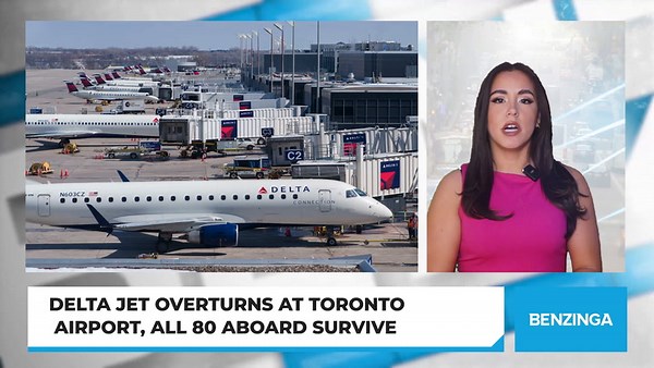 Delta Jet Overturns at Toronto Airport, All 80 Aboard Survive