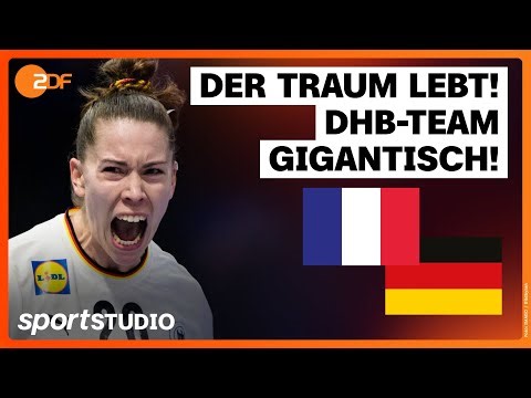 Frankreich – Deutschland Highlights | Halbfinale Handball-WM der Frauen 2025| sportstudio