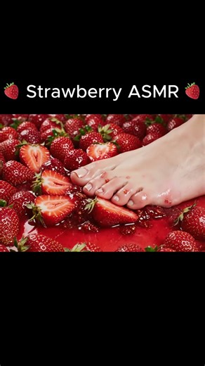 Strawberry ASMR 🍓 | #relax #asmrsounds
