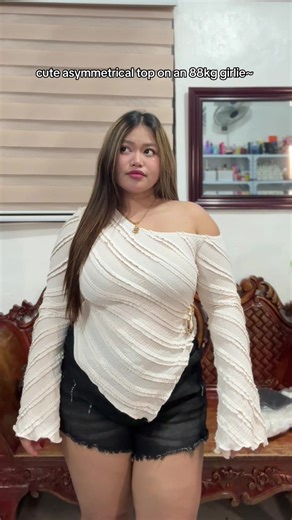 Cute Asymmetrical Tops for Plus Size Women