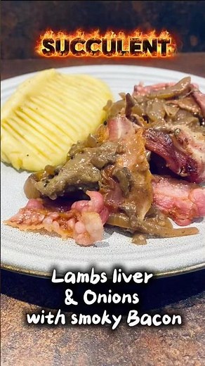 Liver And Onions Recipe | British Classics | Comfort Food #recipe #food #homemade