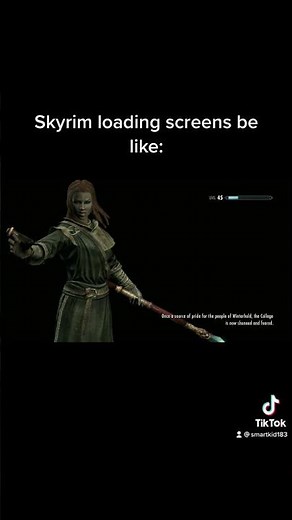 Skyrim loading screens be like…