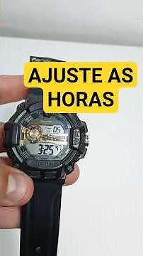 How to set the time on a Mormaii watch