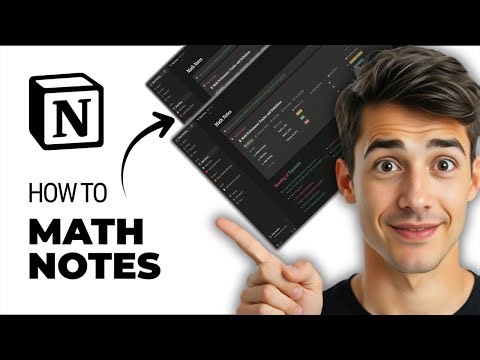 How To Create Math Notes In Notion (Easiest Way) (2026 Guide)
