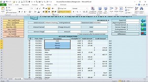 🧾 Your Excel sheet shouldn’t panic when your books don’t balance. 👉 https://www.excelforfreelancers.com/accounts-reconciliation-fb-page If you're still manually reconciling transactions line by line... You're not just wasting time — you're risking accuracy. 🛠 In this training, I’ll show you how to build a fully automated Account Reconciliation Manager in Excel — from scratch. ✅ Auto-flag mismatches ✅ Handle ANY type of account ✅ Add interest, charges, and full transaction logs ✅ Instantly see