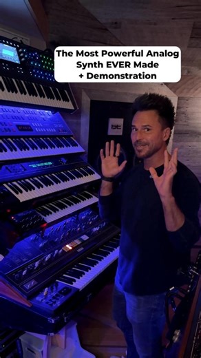 There are synths, and then there’s the Yamaha CS-80. This is the most sophisticated analog instrument ever created. Polyphonic aftertouch, ribbon control, ring mod, chorus, tremolo, it’s all here. No software comes close. This is the godfather of synths, and Vangelis knew it. 👑🎹 ⁣ 👉 Tag someone who needs to hear this beast in action. #CS80 #AnalogSynth #Vangelis #VintageGear #SynthNerds | BT