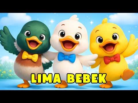 Lima Bebek Kecil Berenang - Lagu Anak Indonesia Edukatif Terbaru - Balita TK PAUD