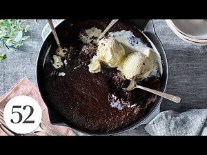 Skillet Brownie a la Mode