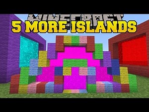 Minecraft: 5 MORE ISLANDS! - THE 8 ISLANDS - Custom Map [2]