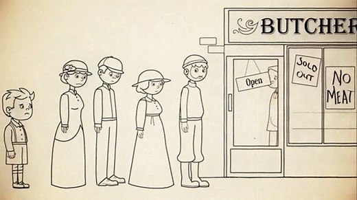 What food could people eat during World War One? - BBC Bitesize