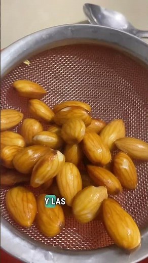 Cómo pelar almendras fácilmente/ Blanquear almendras