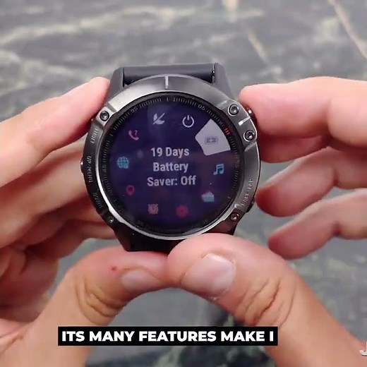 GARMIN FENIX 6X - PRO AND SAPPHIRE EDITIONS