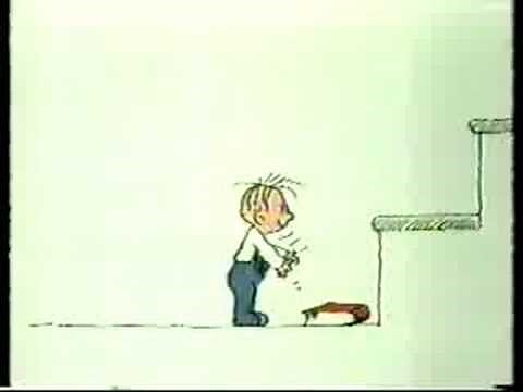 Sesame Street - A baby climbs the stairs