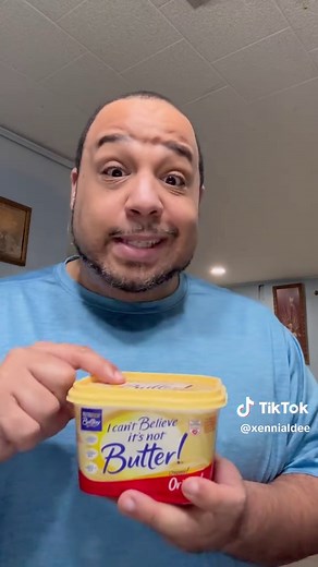 90s kids… you remember this one? 👀 “I Can’t Believe It’s Not Butter!” had us all convinced back then 😂 I found it, tried it, and had to see if it still hits like the 90s…#90skid #millennials #xennial #90smemories