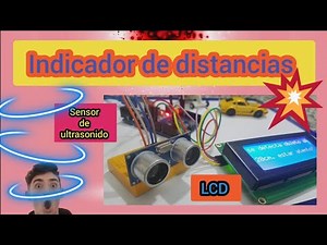 cómo hacer un medidor de distancia con LCD, arduino y sensor HC-SR04