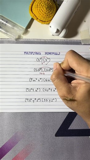 5.4K views · 70 reactions | Multiplying Monomials邏✅ #viral #viralreel #mathreels #mathchallenge #trending #learnmath #mathtricks #mathpuzzle #explorepage #mathlover #mathfun #brainchallenge #mathgenius #educationreels #smartcontent | KnowLedge Explains | Facebook