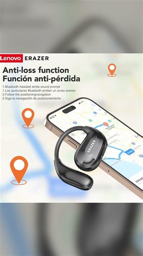 Translator Earphones Wireless, 135 Languages, Real-time App, 13H, IPX5 – ERAZER XT66PRO – AliExpress