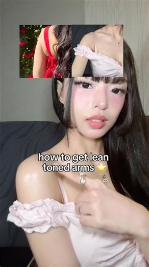 how to get lean toned arms ⭐️