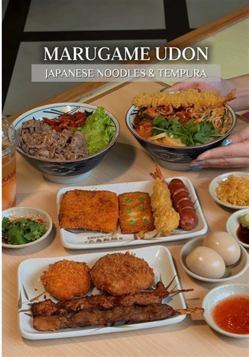 Ai mà hỏi ăn Udon chỗ nào mà ngon và cứ chơi là có quà, là tui rcm Marugame Udon liền 🤩 #marugameudon #udon #NhaHangNhat #ThuongUdonDonLocLon #baobanhbao2308