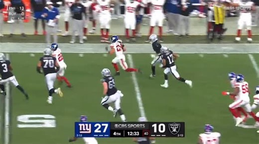 Talkin’ Giants on Instagram: "Dane Belton interception. Giants get their second one of the day off of Geno Smith"