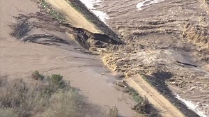 SALINAS RIVER FLOODING | Helicopter video shows the Salinas River flooding into farmland and over roads. The county is asking people to evacuate in several communities near the river. ksbw.com/montereystorm | KSBW TV Action News 8