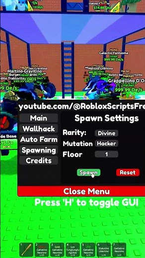 Admin Escape Tsunami Brainrot Spawner Script