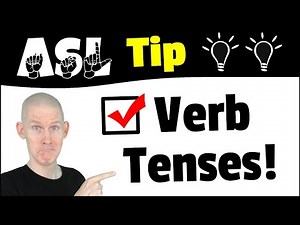 Verb Tenses! in ASL With Examples | ASL Tip For Beginners | Learn American Sign Language Basics