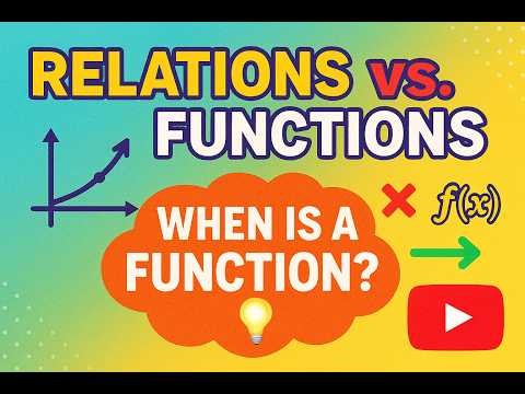 Math 28.5 - Day 6 - Relations as Functions
