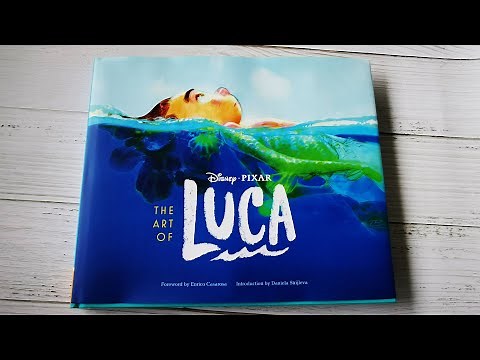 [Book Flip Through]📚 The Art of Luca