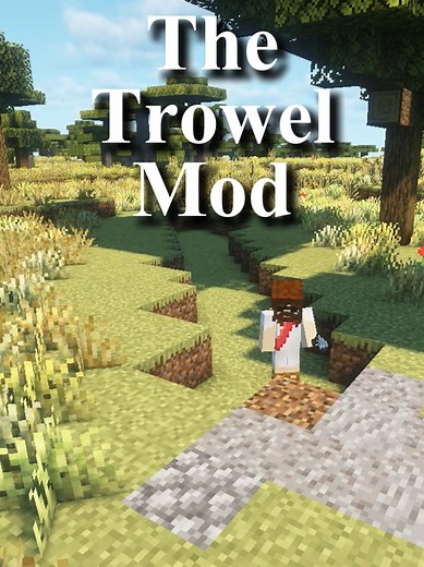 Enhance Your Builds with the Trowel Mod in Minecraft