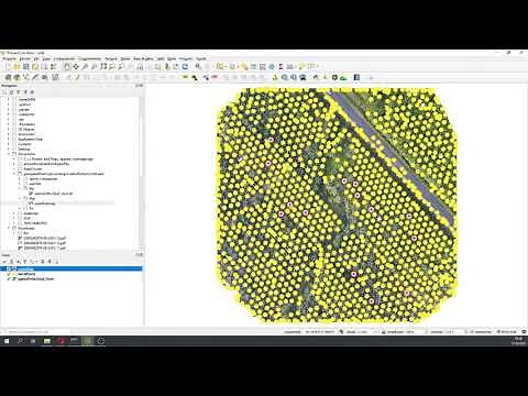 Geospatial crop counting from drone orthophotos with Python and Scikit Learn