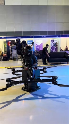1.4M views · 49K reactions | Hoverbike Test flight inside SMX  2more days to go come visit our booth ❤️ Sir Kyxz World of Consumer Electronics Expo | Kyxz Mendiola | Facebook