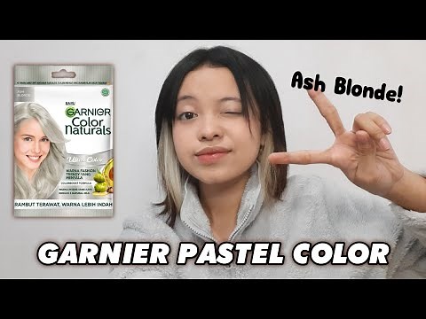 Cobain Cat Rambut Garnier Pastel Color | Garnier Ultra Color Ash Blonde