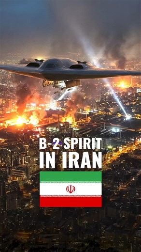 B-2 Spirit In Action! US Strikes Iran's Underground Ballistic Missiles!