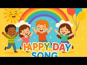 The Happy Day Song | Fun Kids Song with Dance & Actions