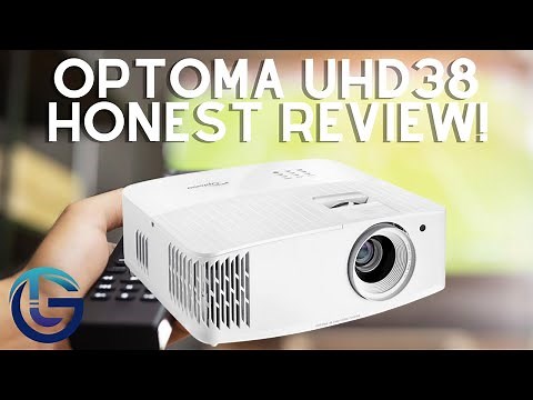 THE BEST PROJECTOR FOR GAMING! Optoma UHD38 Review!