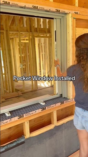 Pocket Window Installation #pocket #window
