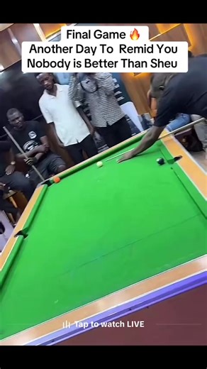 Nice game from abana special Ola sheu Nigeria 🇳🇬 001🫡❤️🎱🔥🫂#fyp #world #nigeria #snookerlover #billiards @Mc Terminal 🇺🇬 ✅ @olasheu🎱💯